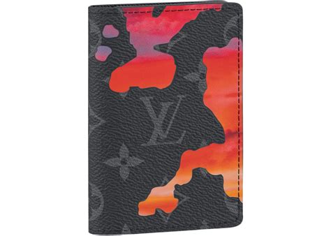 louis vuitton pocket organizer grey monogram eclipse